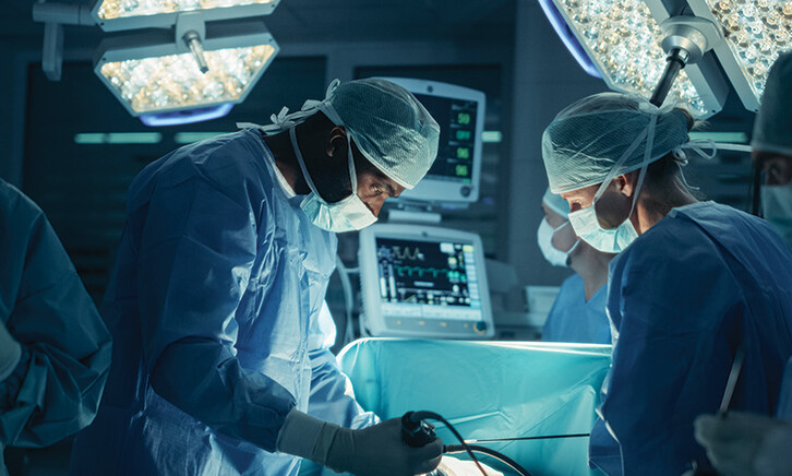 surgeons in the operating room