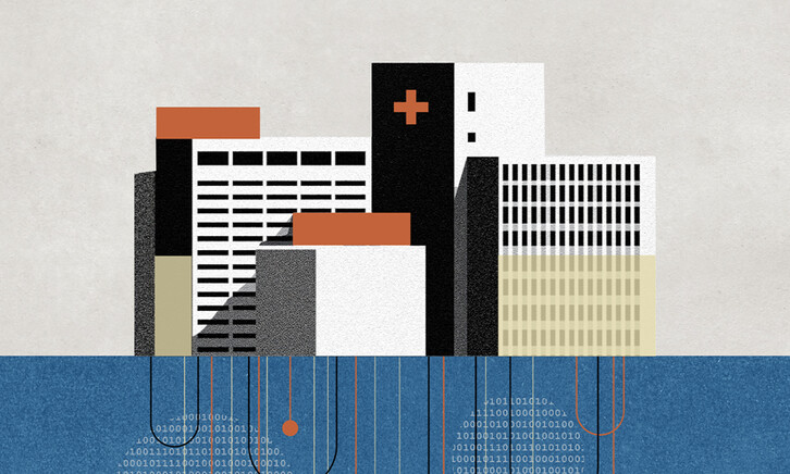 hospital illustration