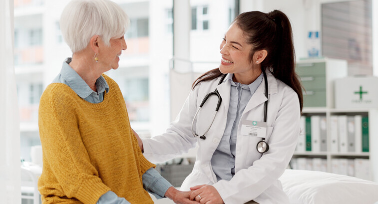 doctor gives patient full attention