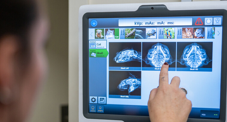 Xray machine in hospital