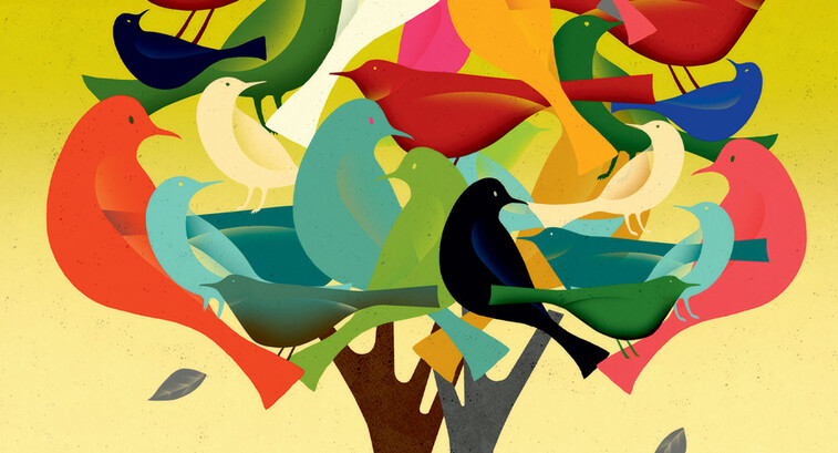 abstract illustration of a tree