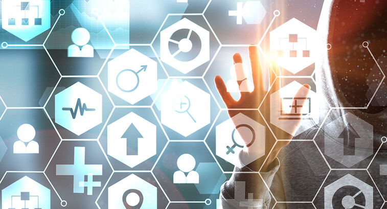 Healthcare and hacking concept