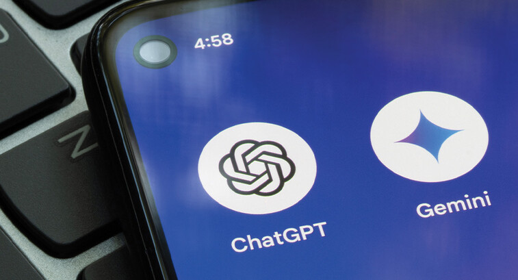 mobile phone with AI apps