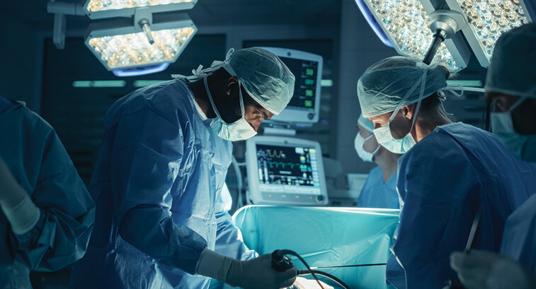 surgeons in the operating room