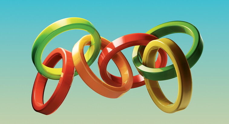 colorful links