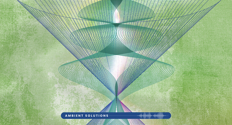 abstract illustration of sound waves