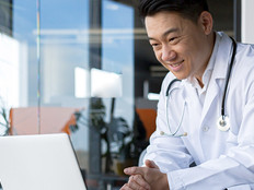 Doctor providing virtual care