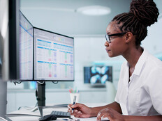 Doctor accessing health records