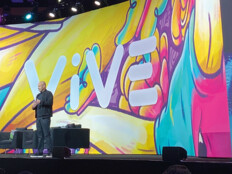 Microsoft's Joe Petro on stage at ViVE 2025