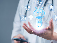 futuristic concept in smart healthcare system