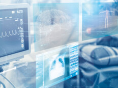patient monitoring concept with x ray, vitals, and holistic patient view