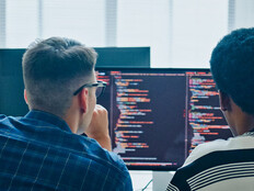 Coworkers coding