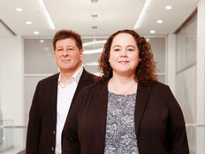 Dr. Eric Apler and Erica Smith