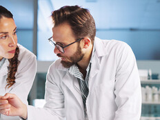 clinicians discuss data