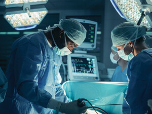 surgeons in the operating room