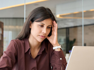 Person using computer