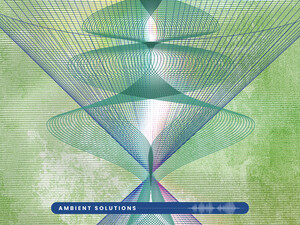 abstract illustration of sound waves